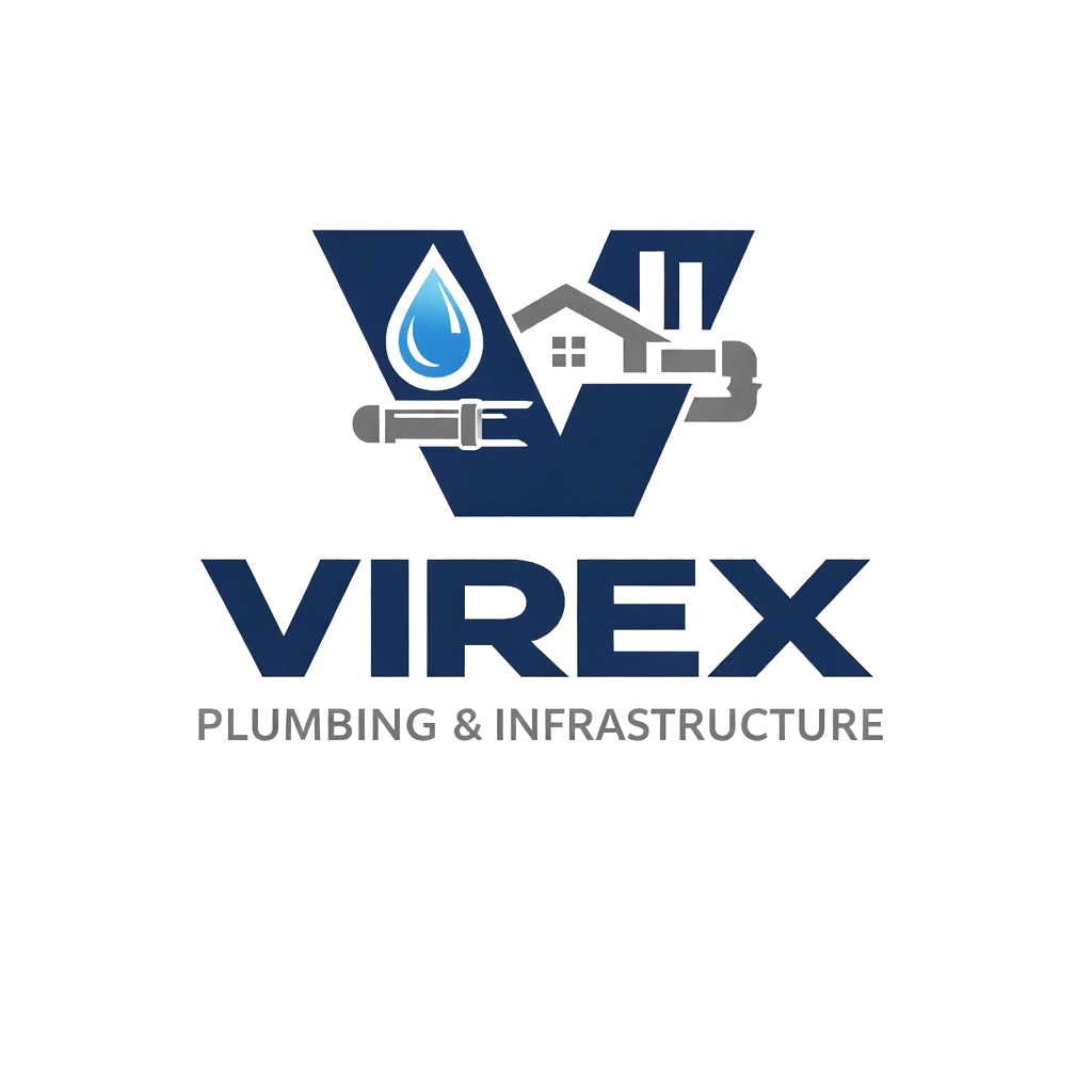 Virex Plumbing and Infrastructure logo